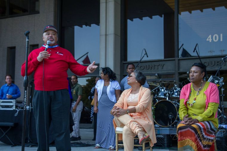 Dr. Cathy Hughes wax figure unveiling
