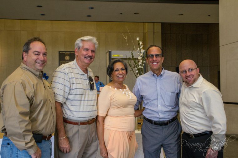 Dr. Cathy Hughes with Radio One Baltimore family