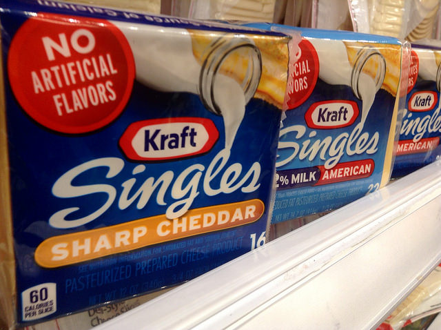 kraft cheese singles. Mike Mozart.flickr