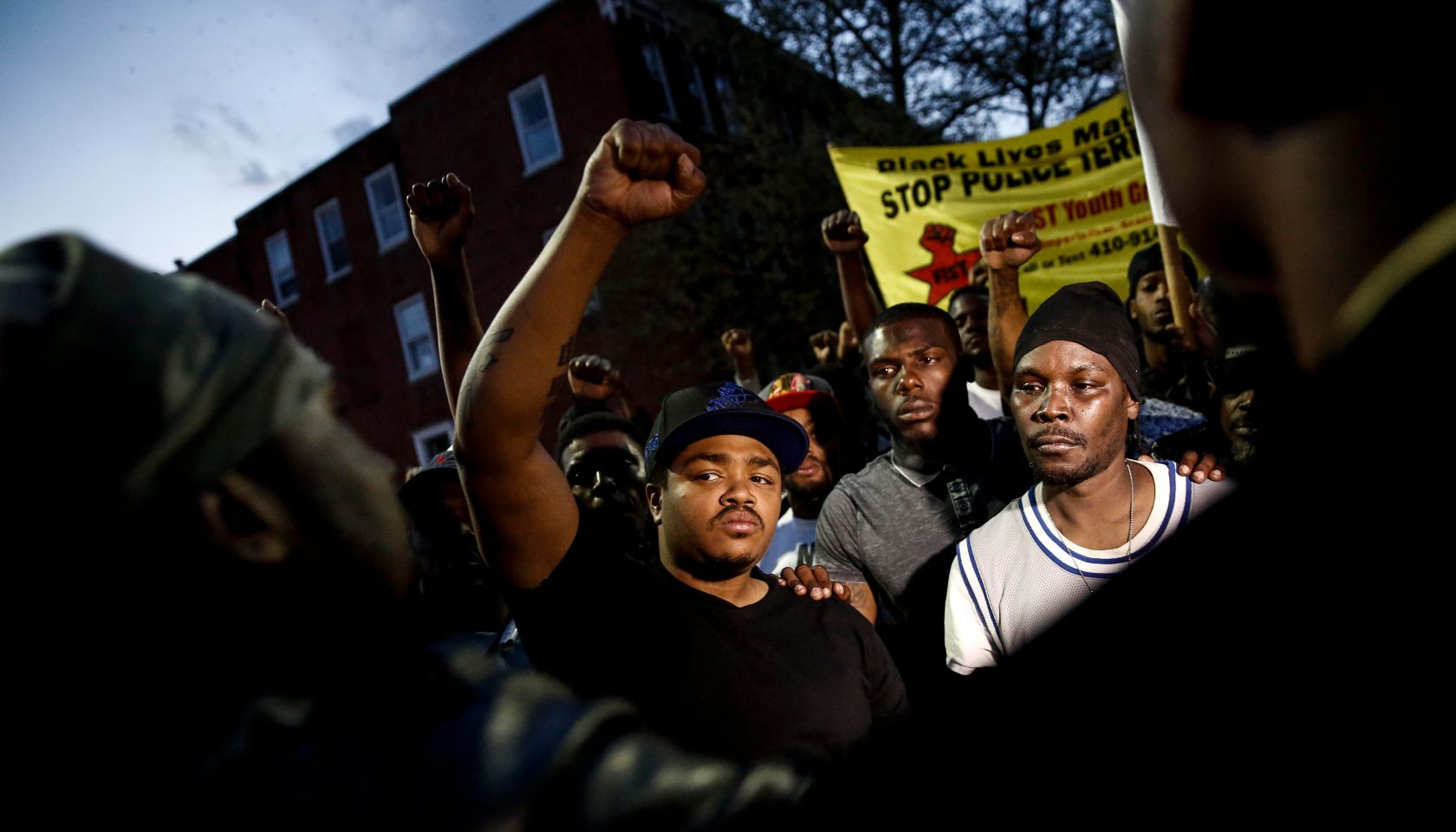 Freddie Gray protest