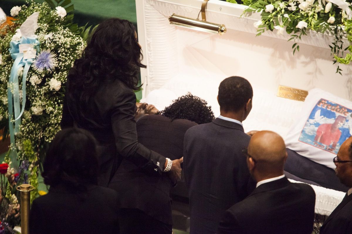 Freddie Gray funeral