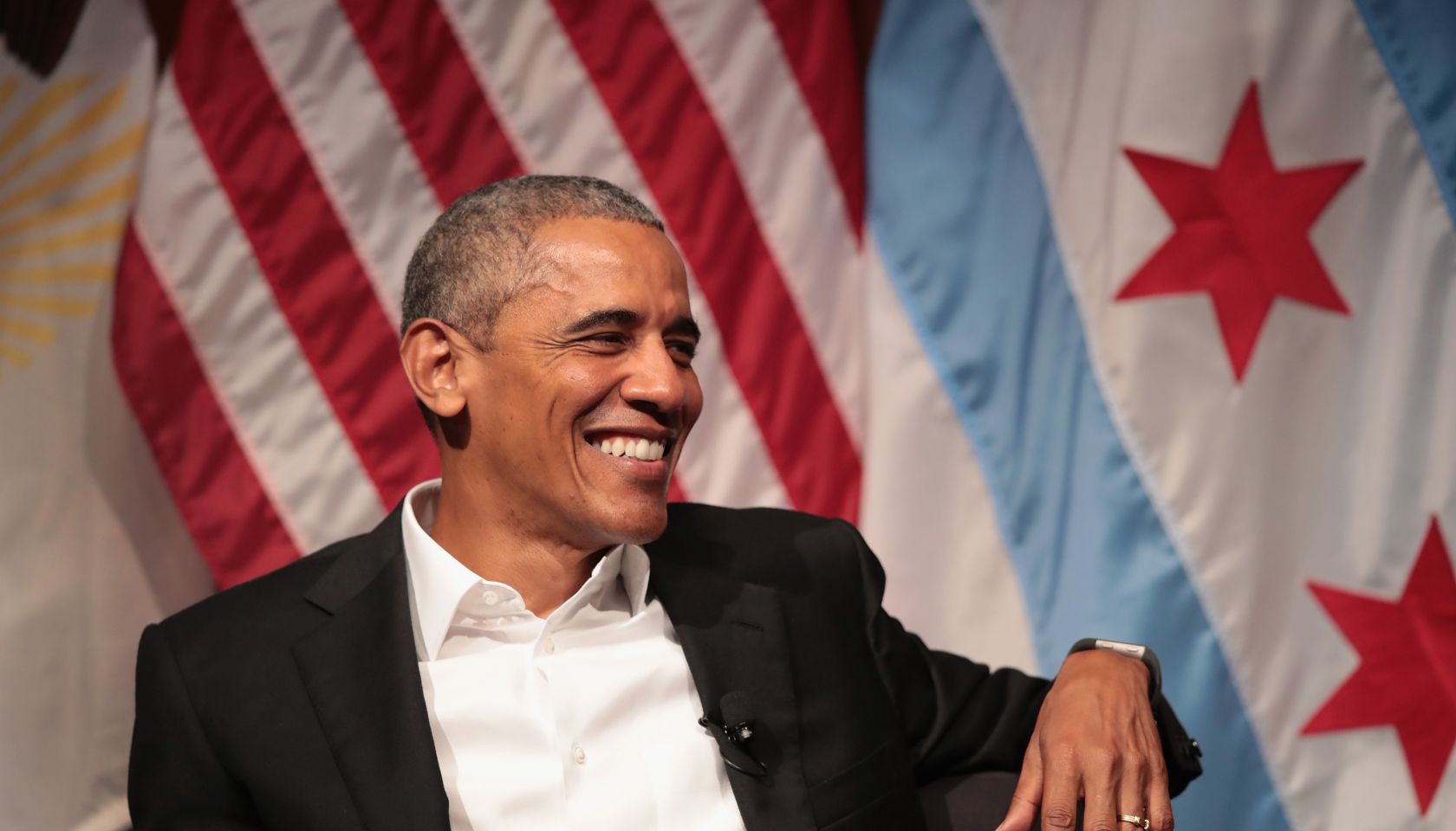 Former President Obama Speaks On Civic Engagement At The University Of Chicago