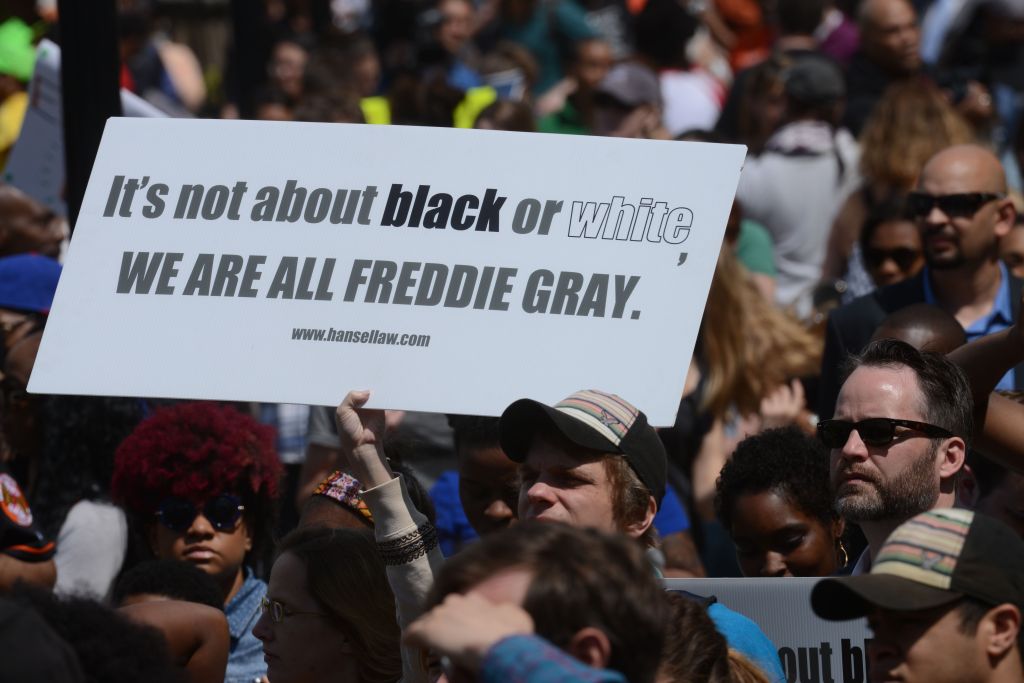 Protest and Rally in Baltimore