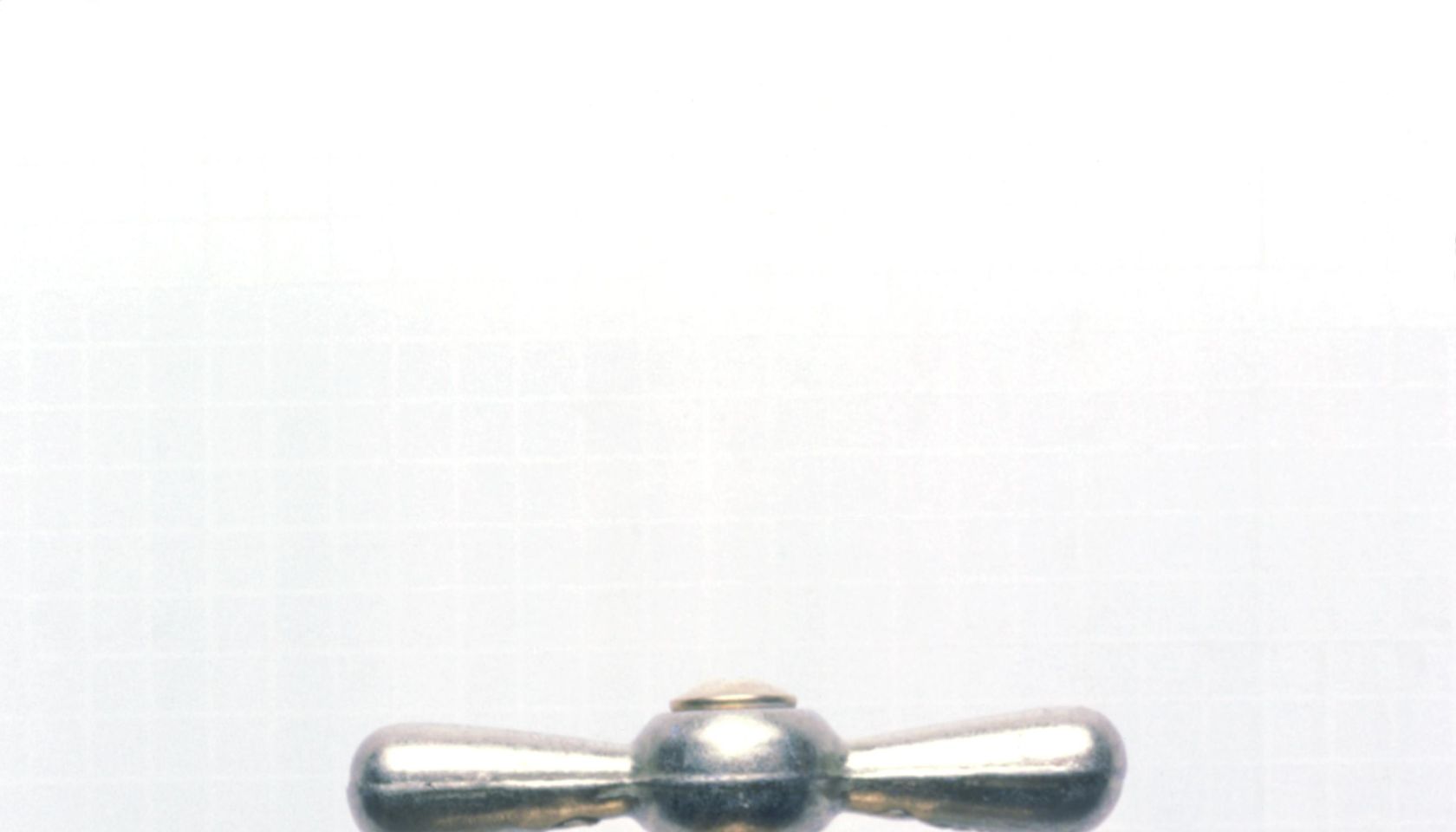 water coming out of a faucet