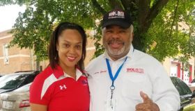 Larry Young Visits Early Voting Election Sites