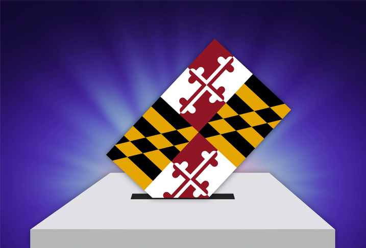 Election Day in the United States of America - MARYLAND