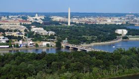 Panoramic Aerial View of Washington DC