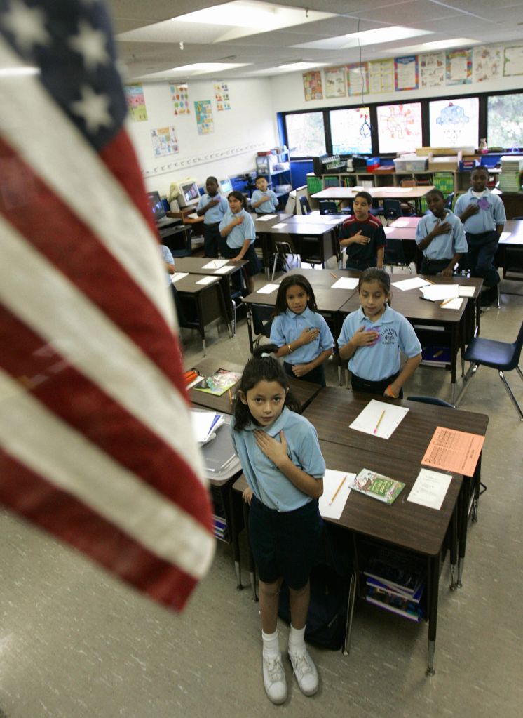 Displaced students from Terrytown Elemen