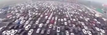 Traffic Jam In China