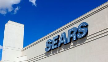 Sears corporate logo on retail building
