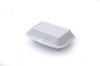 High Angle View Of Disposable Container On White Background
