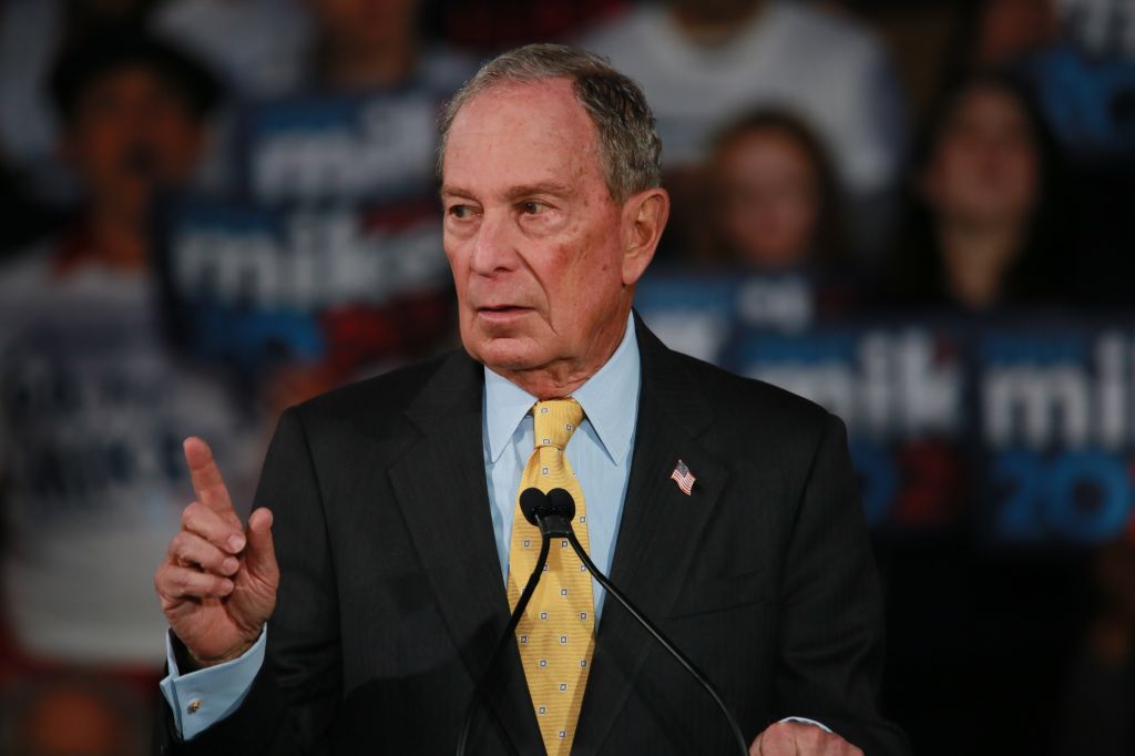 Mike Bloomberg visits Philadelphia