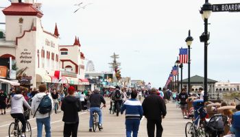 Ocean City Boardwalk Reopens For Memorial Day Weekend