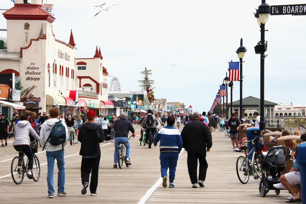 Ocean City Boardwalk Reopens For Memorial Day Weekend