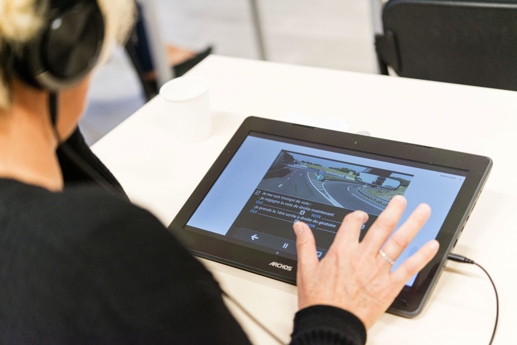 Driver refresher course for seniors.