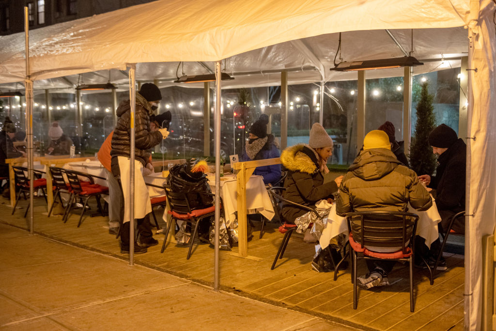 Outdoor Service Continues Through Winter In New York City Due To Pandemic Restrictions