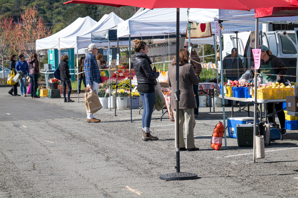 Farmers' Markets Provide Lifelines To Both Growers And Shoppers