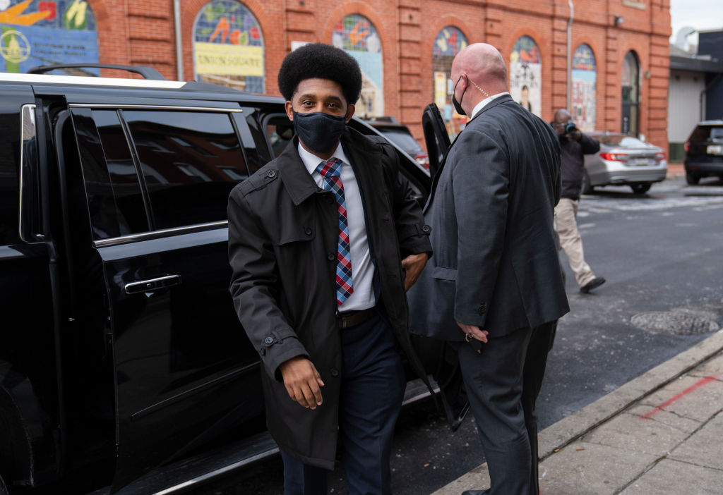 Mayor Brandon Scott in Baltimore