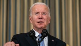 President Joe Biden delivers remarks