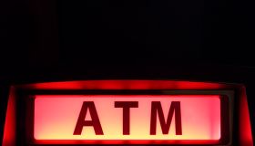 Detail of ATM machine