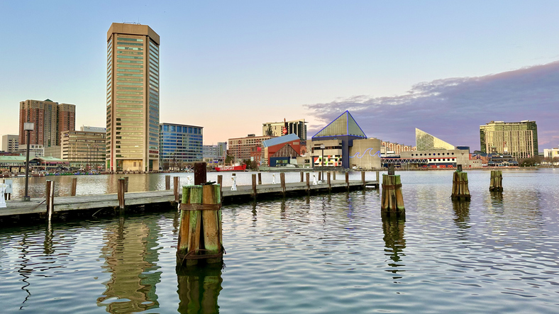 Baltimore Inner Harbor, Maryland