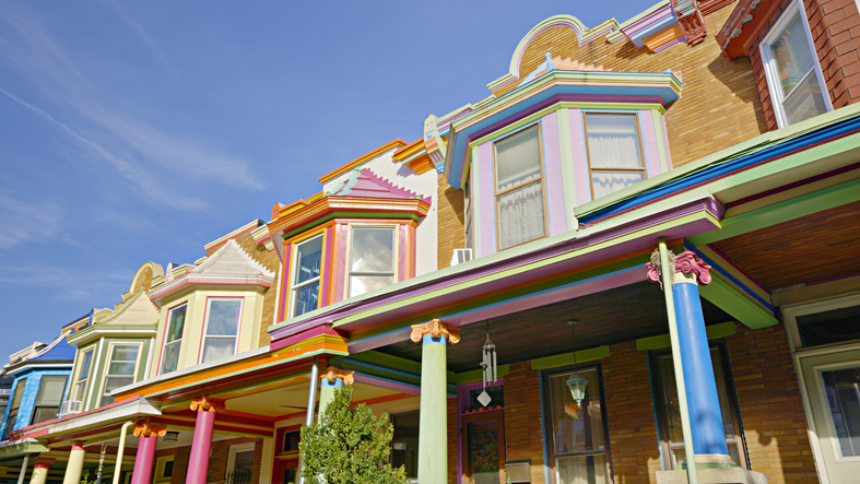 Baltimore. American Residential Building