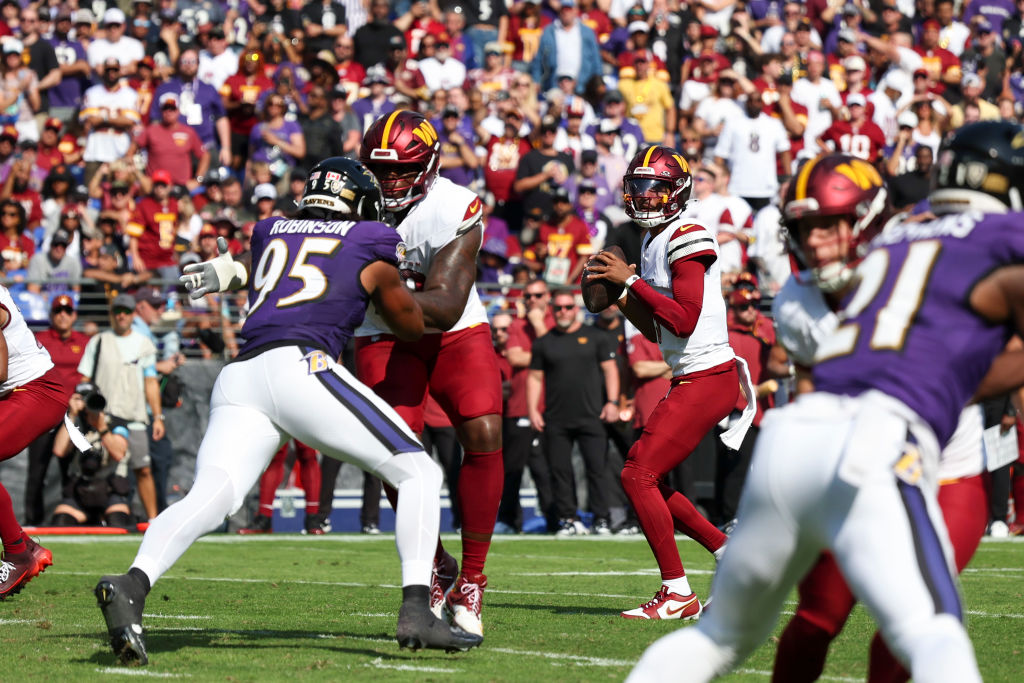 Washington Commanders v Baltimore Ravens