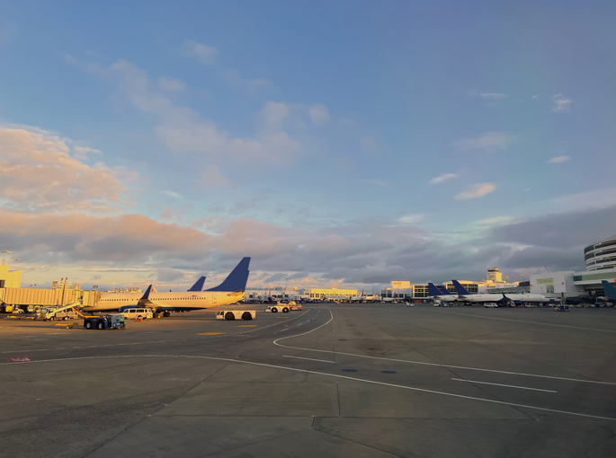 BWI Airport at Dawn - III