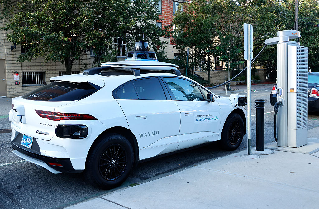 Waymo Autonomous Car in Hoboken, New Jersey